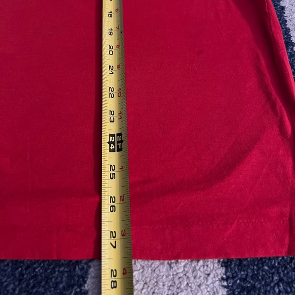 VINTAGE 80s Kansas City Chiefs KC Logo 7 Red Button Pocket NFL Polo Medium RARE - Picture 6 of 6